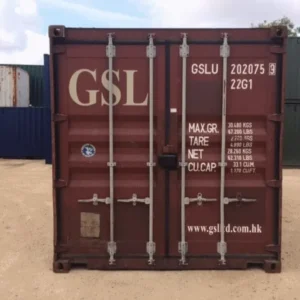 20FT X 8FT USED CARGO-WORTHY DRY VAN